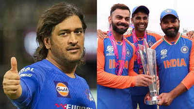 'Are khatam ho gaya chalo...': MS Dhoni recalls India's T20 World Cup 2024 win