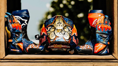 Diwali x MotoGP! Championship leader Jorge Martin unveils Lord Ganesh-inspired helmet at Thai GP