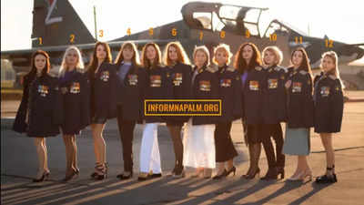 The identity of Russian pilots revealed while posing as wives in the InformNapalm calendar