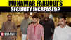 Munawar Faruqui Spotted With High Security Amid Death Threats From Lawrence Bishnoi | Watch