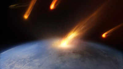 An asteroid enters the Earth's atmosphere and breaks through the Pacific Ocean; What happens next is amazing