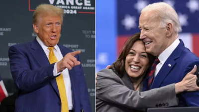 Trump says Kamala Harris is 'same' as Biden, shares video of similar remarks