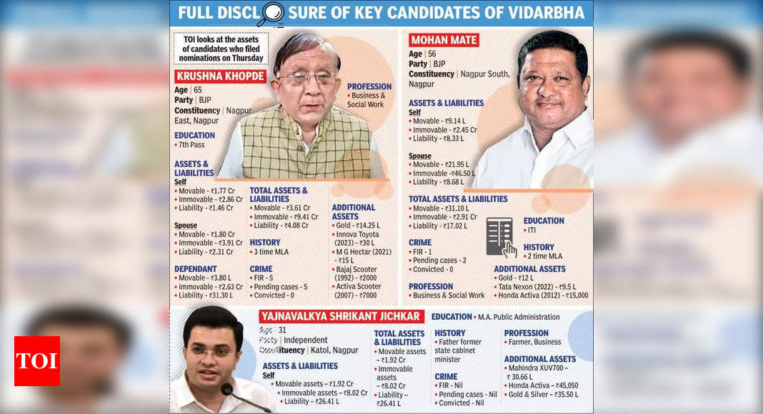 BJP Candidates Face Election Challenges in Nagpur