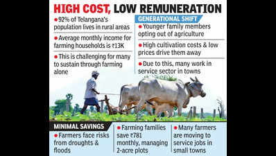 ‘Youth in T agri households moving away from farming’