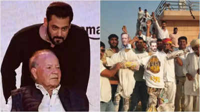 Salman Khan and Salim Khan's effigies burned by Bishnoi community amid Lawrence Bishnoi threats: 'Salim Khan cannot mislead people by giving false statements'