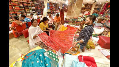 Shoppers pick Diwali outfits keeping weddings in mind