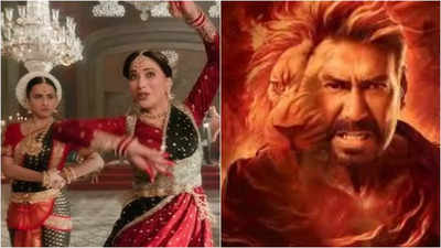 Madhuri Dixit breaks silence on Bhool Bhulaiyaa 3 vs Singham Again box office clash, reflects on past Dil and Beta showdown: 'It's very hard to predict which film will run or not'