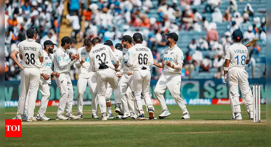 India vs New Zealand 2nd Test: How India’s dream run after a streak of 18 consecutive home series wins stretching over 12 years ended with a whimper | Cricket News – Times of India