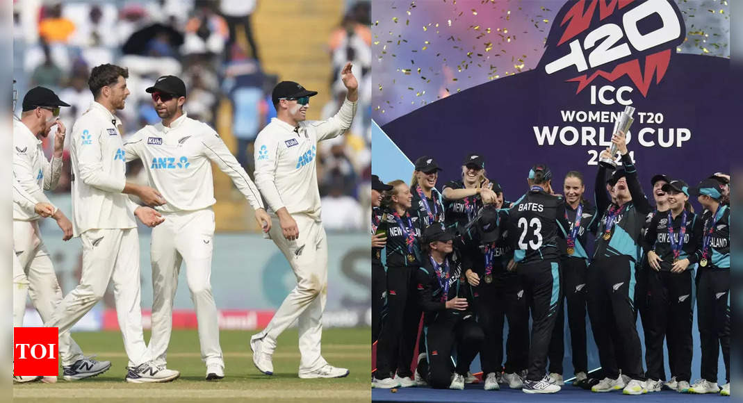 New Zealand Cricket’s Historic Week: First-ever Test series win in India and maiden Women’s T20 World Cup triumph | Cricket News – Times of India