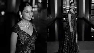 How Isha Ambani stunned at the Marrakesh Fashion Gala with a unique twist in her saree