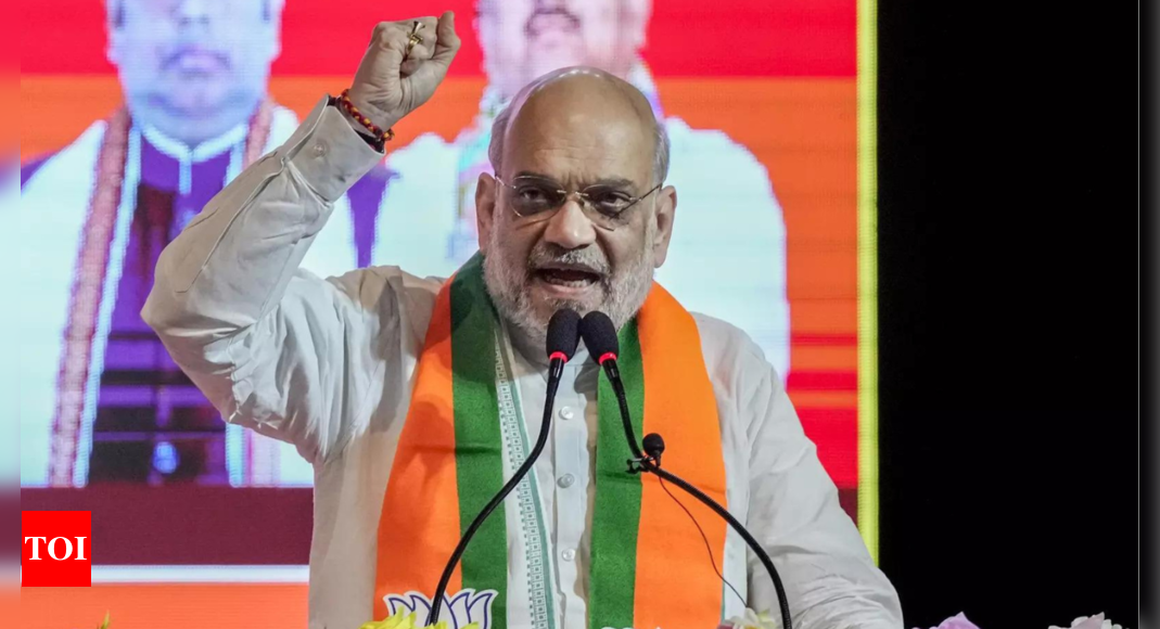  Amit Shah claims Bengal govt aiding infiltration, shares BJP's 'next big target' | India News - Times of India