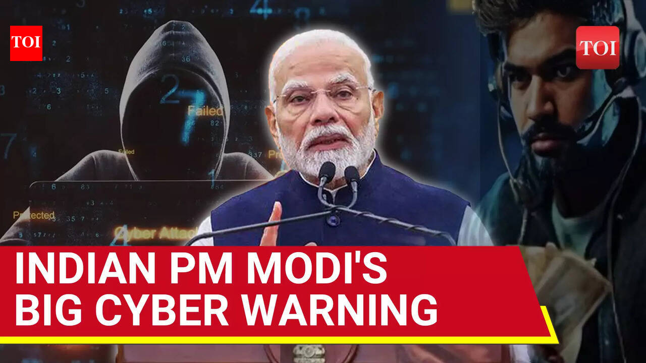 PM Modi's Big Warning; Exposes 'Digital Arrest' Scam | Explains Safety ...