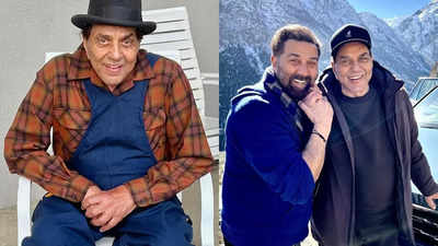 Sunny Deol's latest post saying 'Miss You Papa' to Dharmendra leaves fans worried, Esha Deol, Bobby Deol react - PICS inside