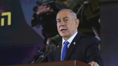 'Shame on you': Relatives of Hamas attack victims interrupt Netanyahu's speech on October 7 attack