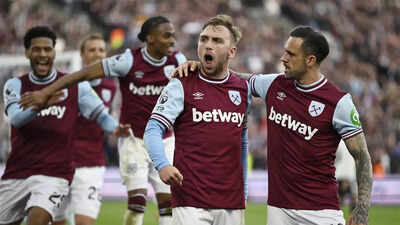 EPL: Late Bowen penalty gives West Ham dramatic win over Manchester United