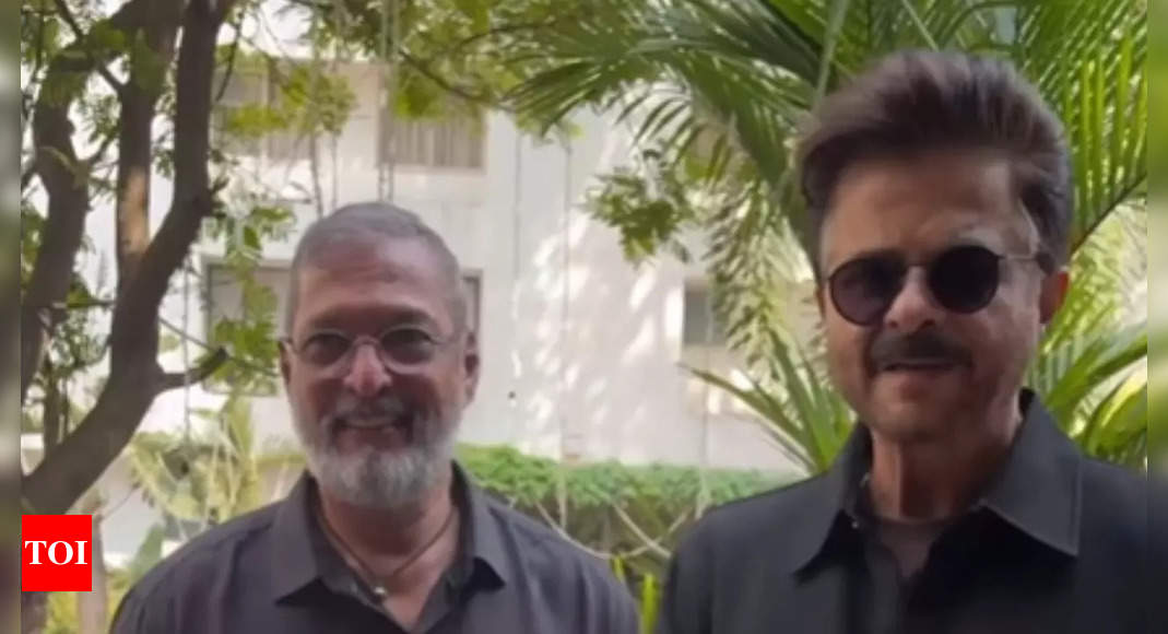 ‘Welcome’ co-stars Anil Kapoor and Nana Patekar reunite to promote the latter’s movie ‘Vanvaas’, fans get major Uday and Majnu bhai vibes | Hindi Movie News