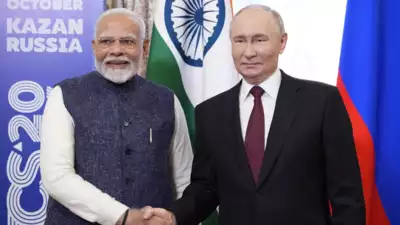 Brics Summit: PM Modi gifts exquisite Sohrai painting from Jharkhand to Putin