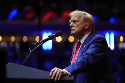 Madison Square Garden: 'Kamala broke it, I'll fix it': Trump leads Madison  Square Garden rally as Election Day looms - Times of India