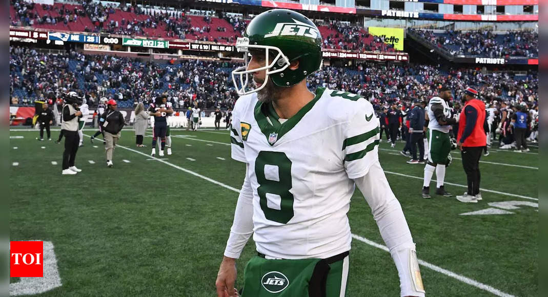 “The NFL is hard”: Aaron Rodgers’ blunt quote about New York Jets’ defeat from the New England Patriots | NFL News – Times of India