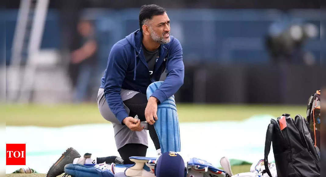 MS Dhoni lauds modern Test cricket for its aggressive, result-oriented approach | Cricket News – Times of India