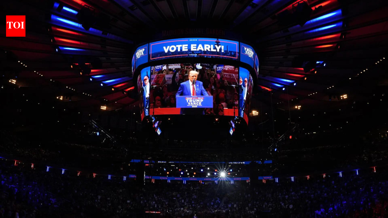 Trump's mega rally at Madison Square Garden: Elon Musk and Melania ...