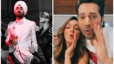 A febre de Diljit Dosanjh: Quando a estrela de 'Citadel: Honey Bunny', Varun Dhawan, e a sua co-estrela Kiara Advani, tocaram ao som de 'Lover'