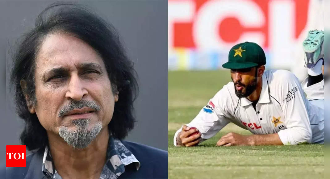 ‘Pakistan zinda hi social media pe hai’: Ramiz Raja opens up on Shan Masood controversy | Cricket News – Times of India