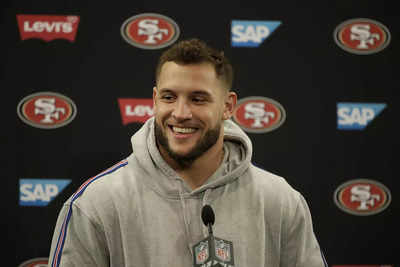 CJ Stroud's coach calls Nick Bosa 'Weak' over 49ers star refusing to comment after Donald Trump's stunt on TV