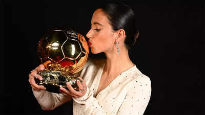 Aitana Bonmati wins second successive women's Ballon d'Or