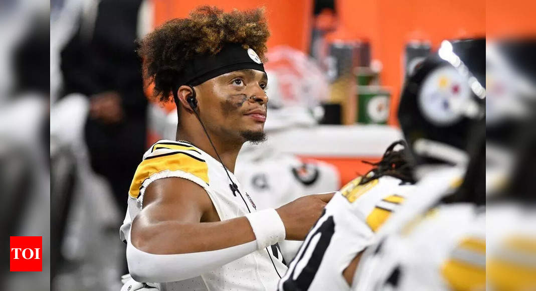 Steelers’ QB Justin Fields added to the team’s injury report ahead of their game against the New York Giants | NFL News – Times of India