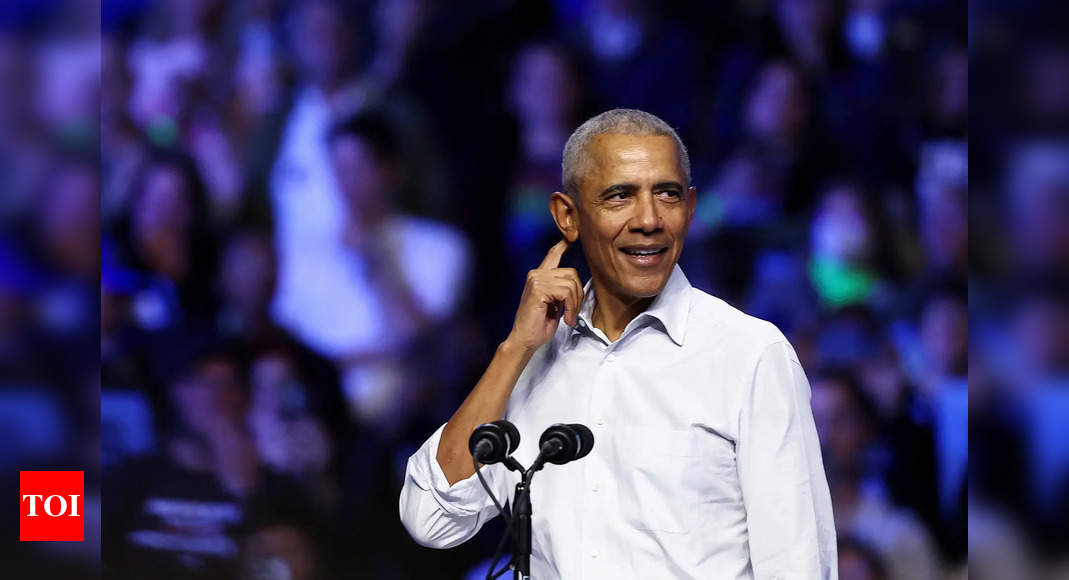 Obama slams male Trump supporters at Philadelphia rally | World News – Times of India