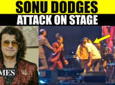 Sonu Nigam Dodges On-Stage Attack, Continues Singing Despite Shocking Interruption