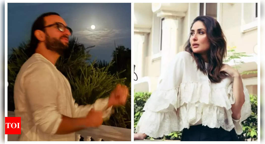 Kareena Kapoor shares unseen photos with Saif Ali Khan and kids Taimur ...