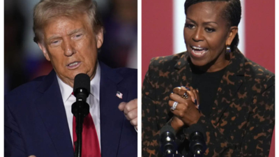 Trump says Michelle Obama was 'nasty' to him: 'That was a big mistake'