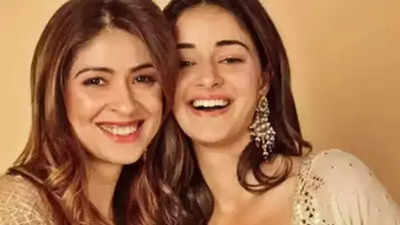 Bhavana Pandey gives Ananya Panday ‘forced kisses’ as she posts a touching video on her birthday - WATCH