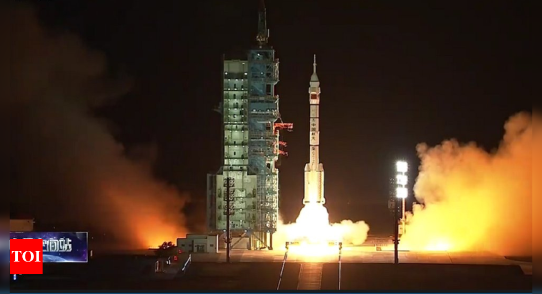 China launches new crew to Tiangong space station, in push for lunar ambitions