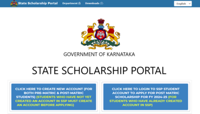 Karnataka SSP Matric, Post-matric scholarship 2024 registration begins at ssp.karnataka.gov.in: Direct link to register