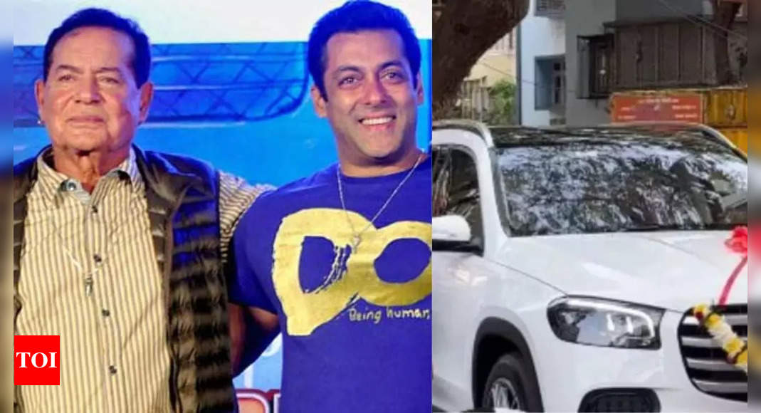 Amid death threats to Salman Khan, his father Salim Khan buys a luxury new car worth Rs 1.32 crore | Hindi Movie News