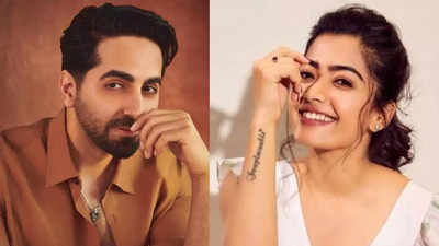 Ayushmann Khurrana and Rashmika Mandanna to star in a 'bloody' love story titled 'Thama'; to be released on Diwali 2025