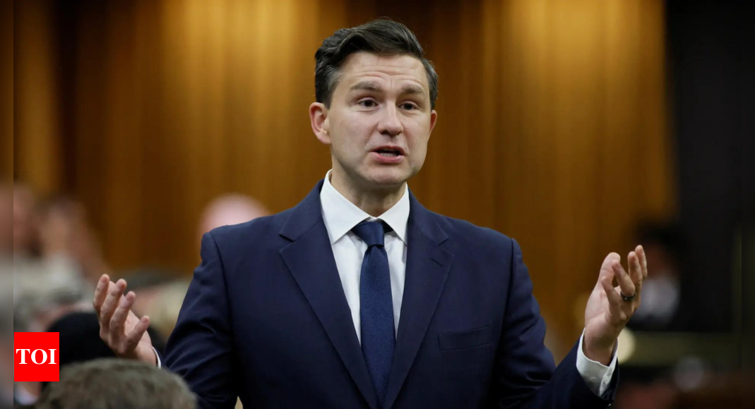 Pierre Poilievre Cancels Diwali Event, Sparks Outrage Among Canadian Hindus | World News – Times of India