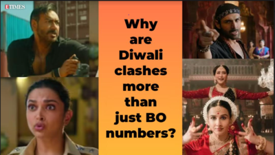 Singham Again vs Bhool Bhulaiyaa 3: Porque é que os confrontos de Diwali são mais do que apenas números de bilheteira? ETimes explora o fogo de artifício por detrás da guerra festiva