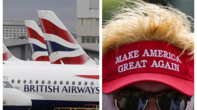 Two women fight over MAGA hat on British Airways flight, removed from plane