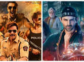 'Singham Again' targets Rs 35 crore opening, 'Bhool Bhulaiyaa 3' aims for Rs 25 crore on day 1 at the box office