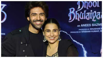 A mãe de Kartik Aaryan, estrela de 'Bhool Bhulaiyaa 3', partilha detalhes sobre a sua vida amorosa com Vidya Balan no programa de Kapil Sharma: 'kis kis ka naam loge?'