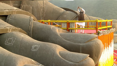 National Unity Day: PM Modi pays tribute to Sardar Patel on his birth anniversary at Statue of Unity