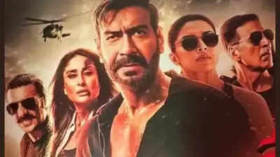 'Singham Again' advance box office day 1: The Ajay Devgn starrer has made Rs 5.97 crore in advance sales, 'Bhool Bhulaiyaa 3' has sold more tickets as it opened a day prior