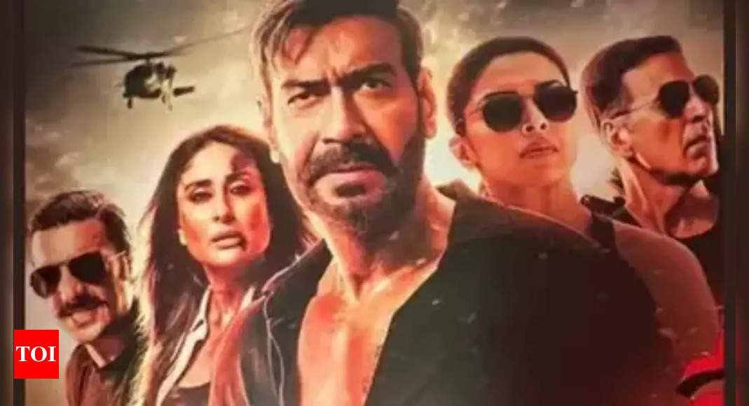 ‘Singham Again’ advance box office day 1: The Ajay Devgn starrer has made Rs 5.97 crore in advance sales, ‘Bhool Bhulaiyaa 3’ has sold more tickets as it opened a day prior | Hindi Movie News