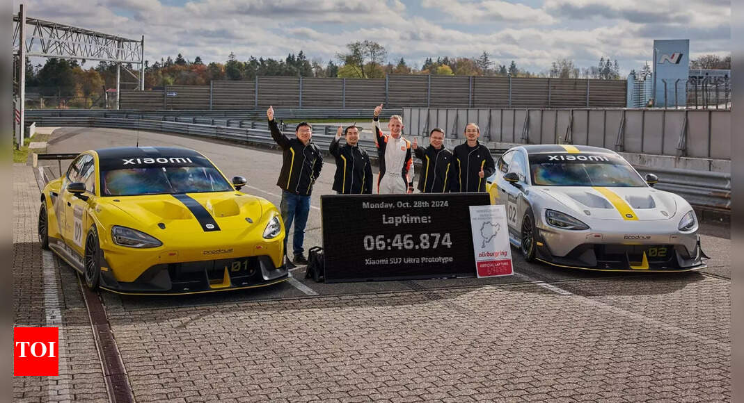 Xiaomi SU7 Ultra sets record at Nurburgring beating Porsche, but with a ...