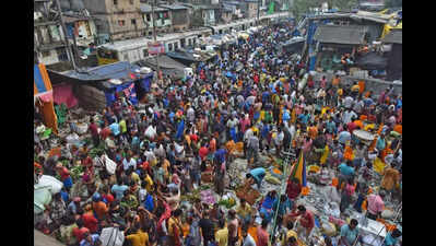 Flower prices spike in Kolkata markets on Diwali & Kali Puja day