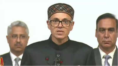 Jammu and Kashmir CM Omar skips Union Territory day, LG slams 'dual character'